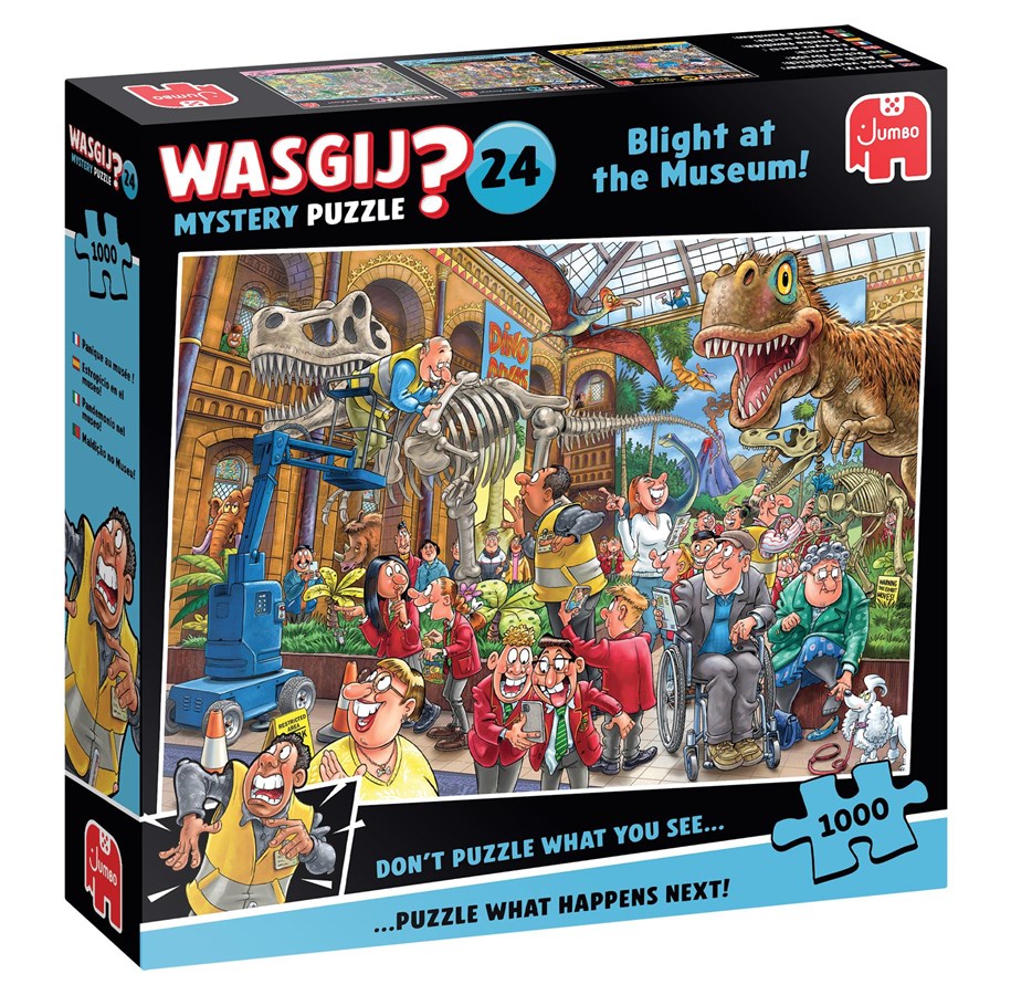 Puzzle - Wasgij Mystery Puzzle 24 Blight At The Museum! (1000) - 1110100590