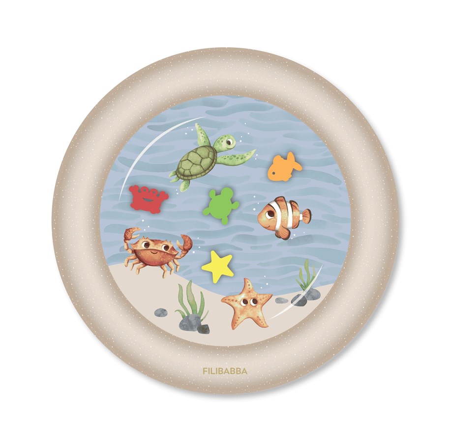 Babypflege - Filibabba Wasserspielmatte - Unterwasserfreunde - FI-03819