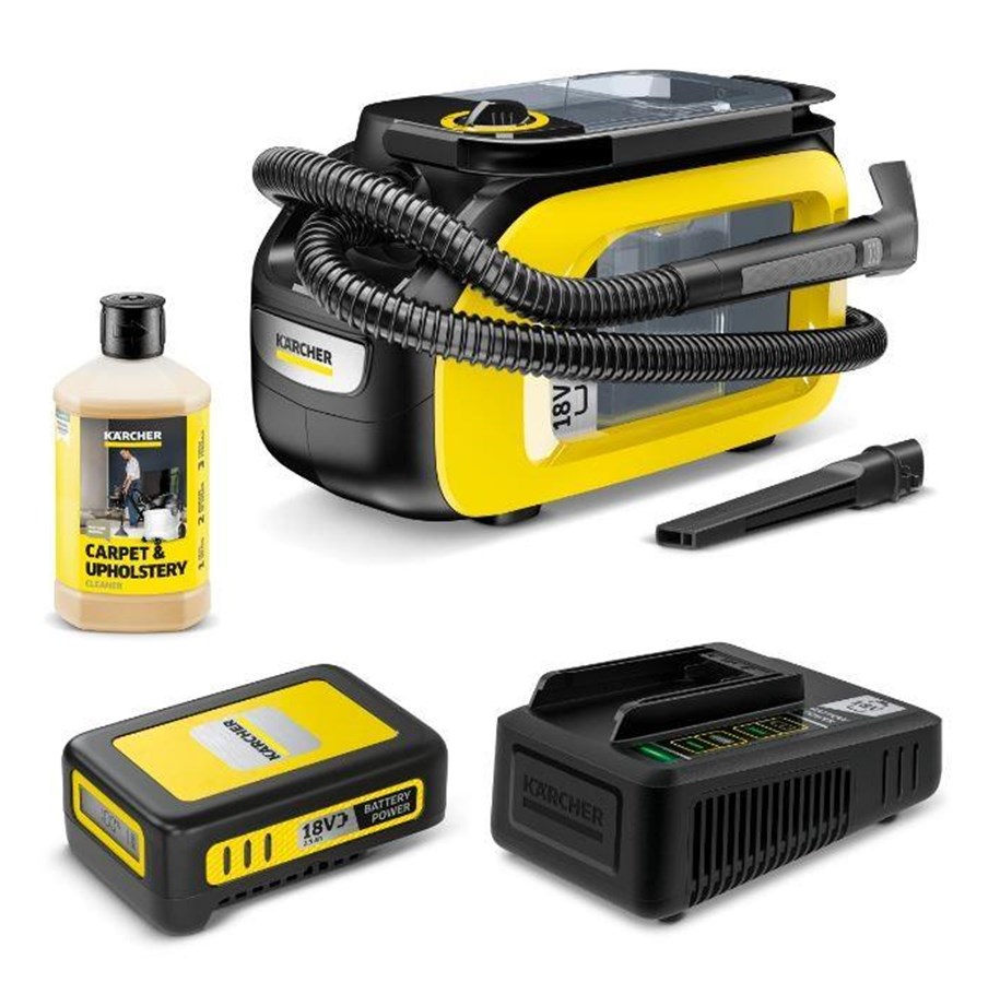 Haus & Garten - Kärcher Battery-powered spray extraction cleaner SE 3-18 Compact D1 Battery Set 2.5-F - 1.081-509.0