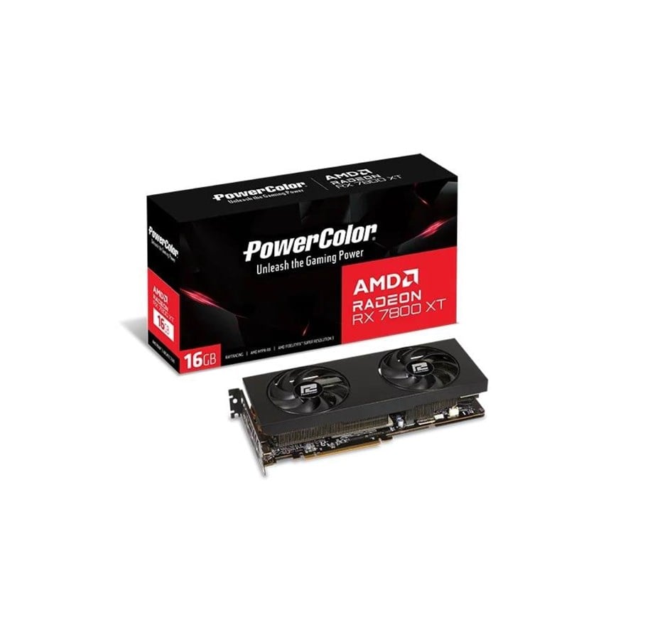 Grafikkarte - PowerColor Radeon RX 7800 XT - 16GB GDDR6 RAM - Grafikkarte *DEMO* - RX7800XT 16G-P
