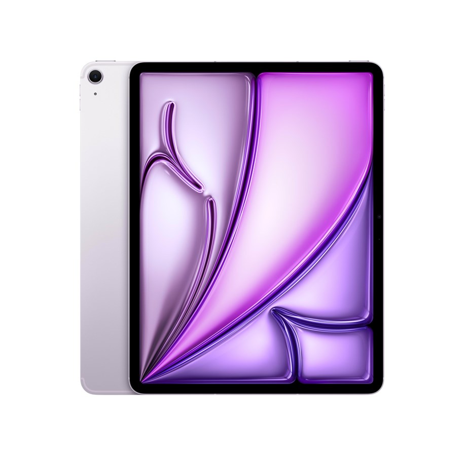 iPad & Tablet - Apple iPad Air M3 13" Wi-Fi + Cellular 512GB - Purple - MCJD4KN/A