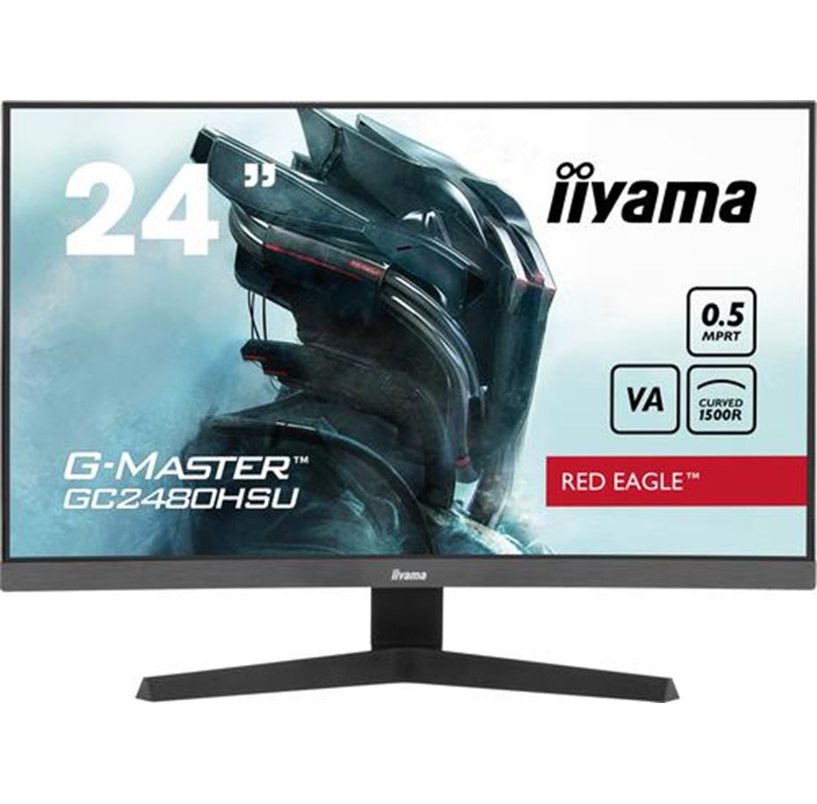 Monitor - 24" iiyama G-MASTER Red Eagle GC2480HSU-B1 - 1920x1080 - 180Hz - VA - GC2480HSU-B1