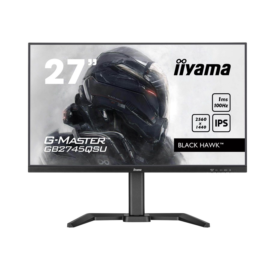 Monitor - 27" iiyama G-MASTER Black Hawk GB2745QSU-B2 - LED monitor - 27" - GB2745QSU-B2