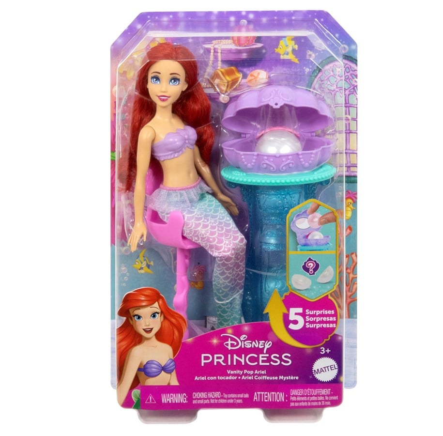 Dolls & Accessories - Disney Princess Ariel Mermaid Surprise - 217-2501