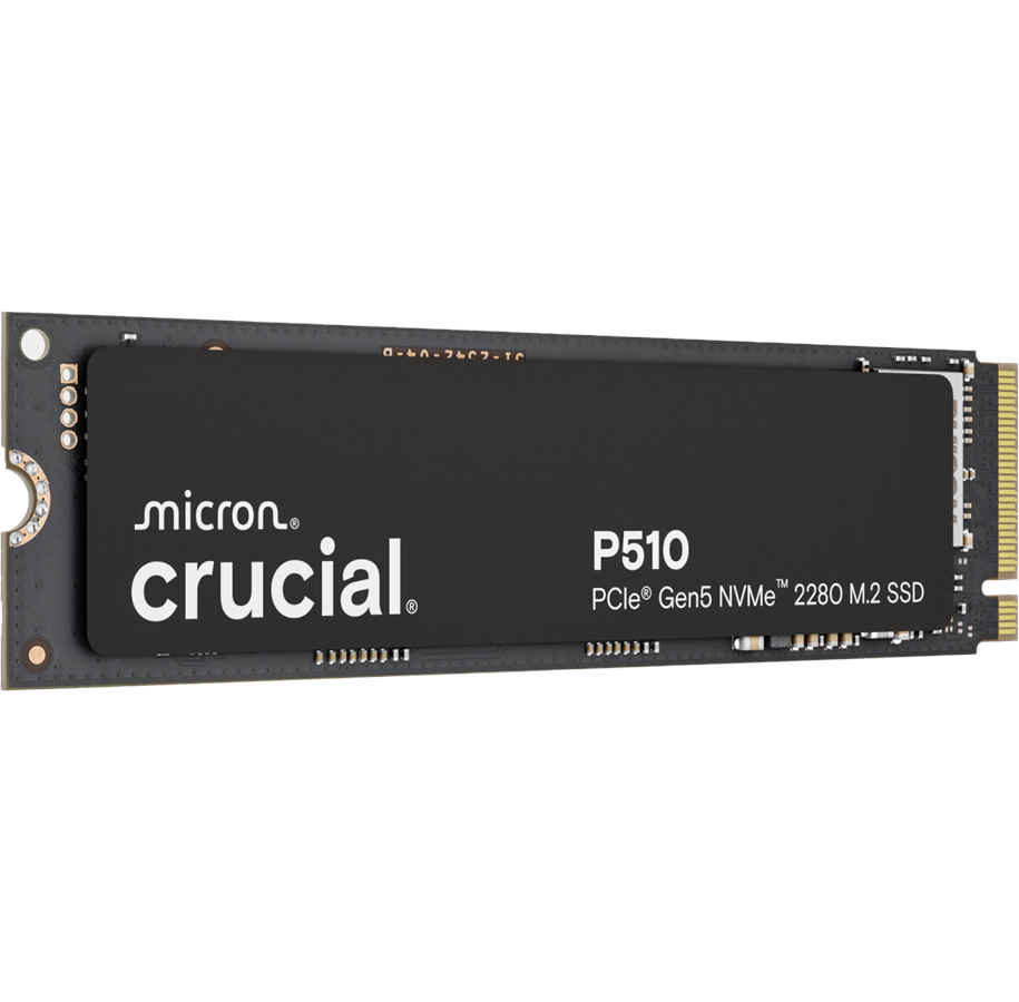 SSD - Crucial P510 SSD - 2TB - Ohne Kühlkörper - M.2 2280 - PCIe 5.0 - CT2000P510SSD8