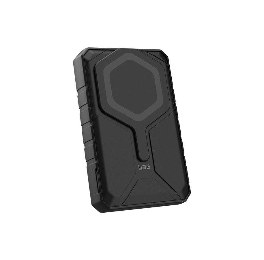Powerbank (Akku) - UAG wireless power bank - rugged with stand MagSafe compatible - 24 pin USB-C USB - 20 Watt - 10000 mAh - 9B4411114030