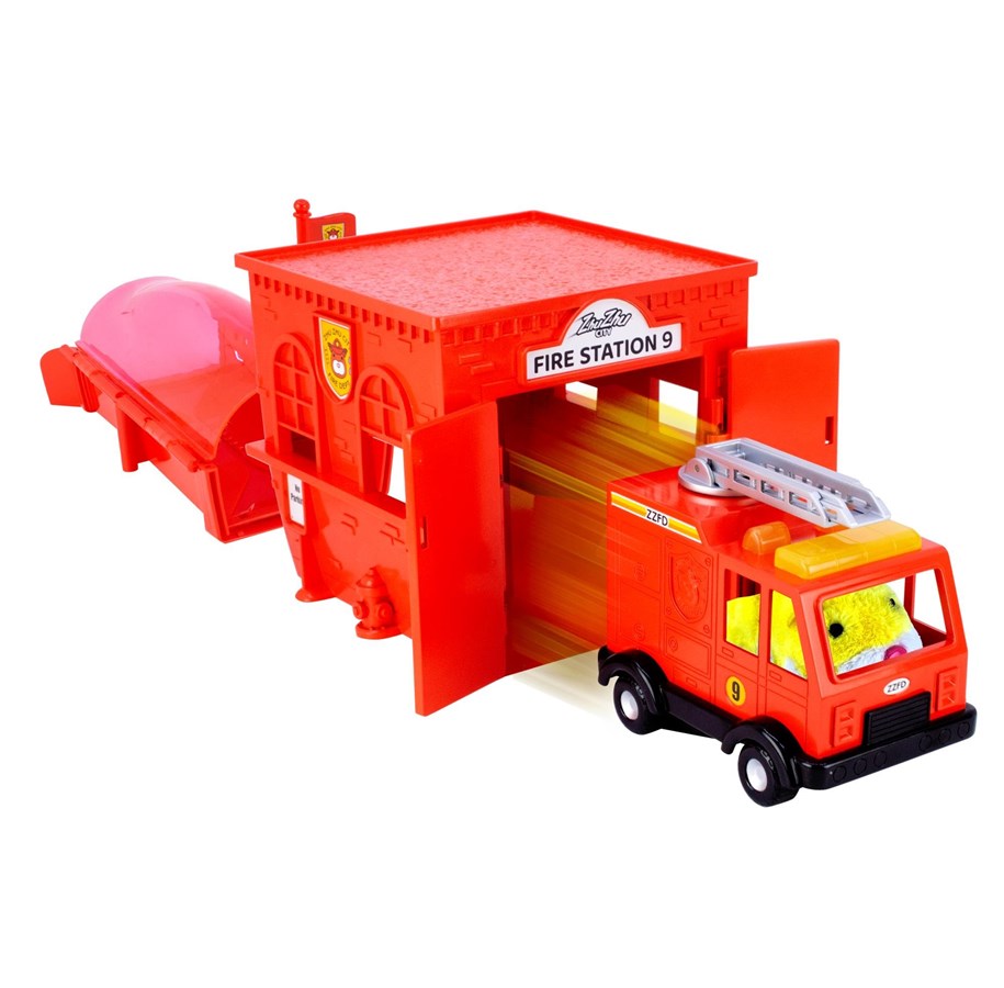 Spielsets - ZhuZhuPets City Fire Truck playset - Z10331