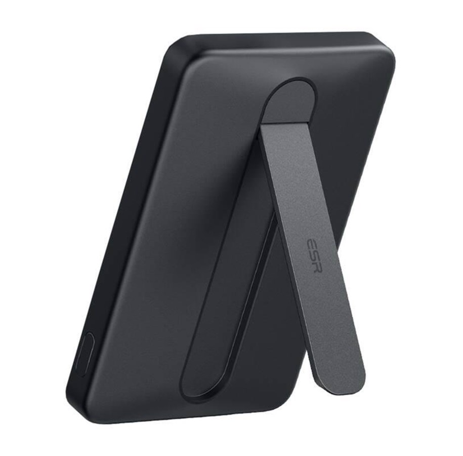 Powerbank (Akku) - ESR Magnetic Powerbank 5000mAh Qi2 with Stand (Black) - 5000 mAh - 2G5220261