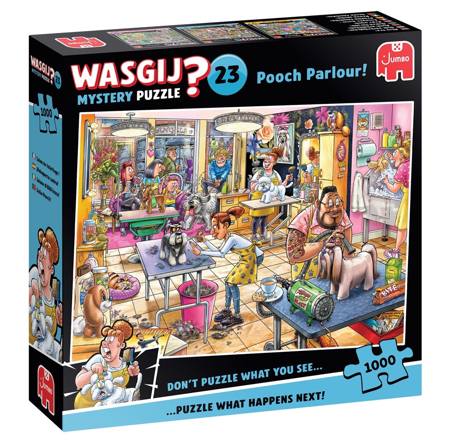 Puzzle - Wasgij Mystery Puzzle 23 Pooch Parlour! (1000) - 1110100589