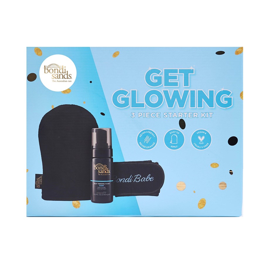 Sonstige Körperpflege - Bondi Sands Glow and Go starter set dark foam 100 ml - 0810020177329