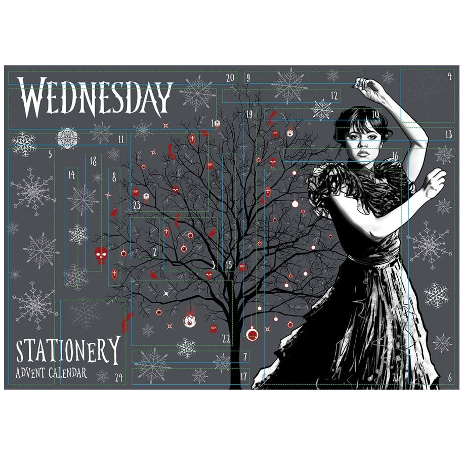 Adventskalender - Pyramid WEDNESDAY STATIONERY ADVENT CALENDAR - SR2404890