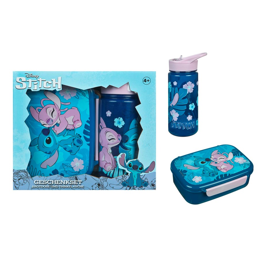 Kinderzimmer - Undercover Lilo & Stitch - Lunch box & bottle set - 6600000094