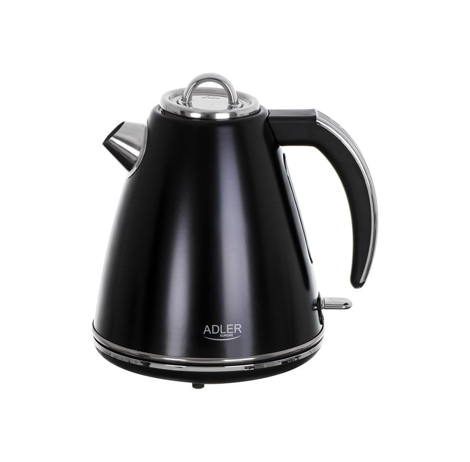 Wasserkocher - Adler Wasserkocher AD 1343b - kettle - black - Schwarz - 2200 W - AD 1343 black