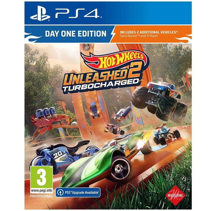 Spiele - Hot Wheels Unleashed 2 - Turbocharged (Day One Edition) - Sony PlayStation 4 - Rennspiel - PEGI 3 - 8057168507751