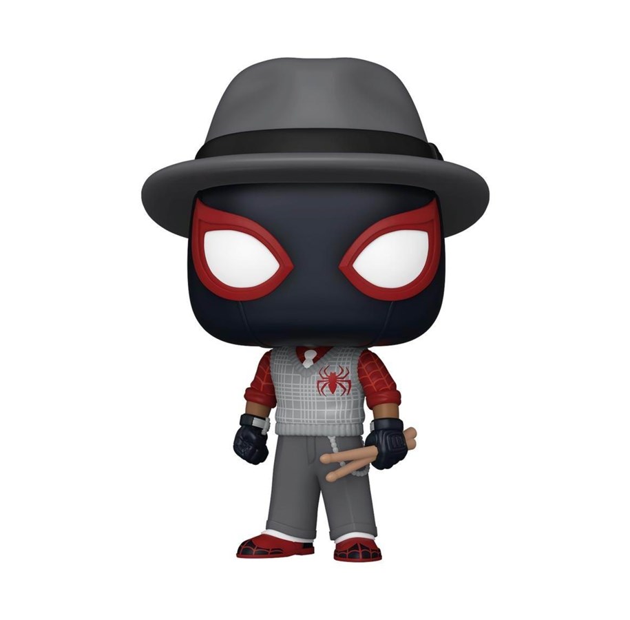 Merchandise - Funko! - Pop! Spider-Man 2 City Sounds Suit Miles Morales 10cm - Figur - 80330
