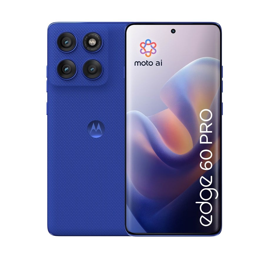 Motorola Edge 60 Pro smartphone front and back