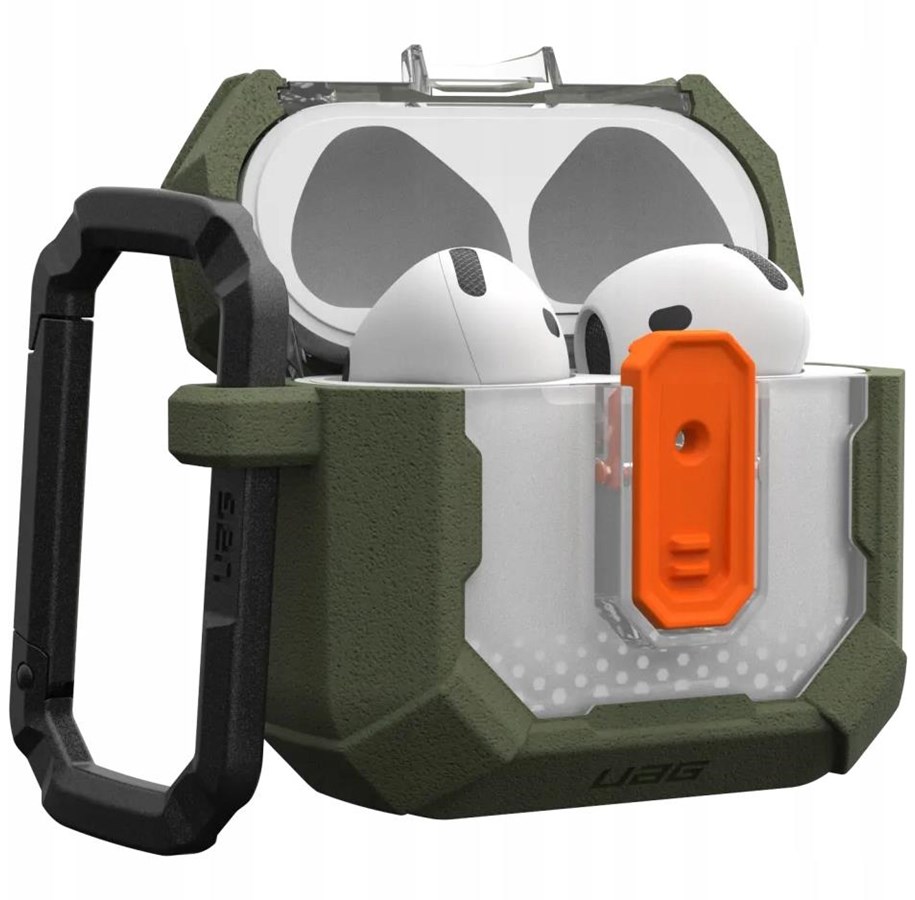Handys - Cover & Cases - UAG Plasma olive drab - Airpods 4 *DEMO* - 104129117272