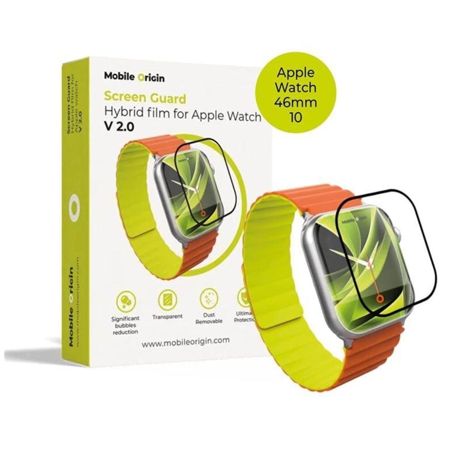 Smartwatch - Accessories - Mobile Origin Screen Guard Hybrid film - Apple Watch 11/10 46mm - SGA-AW46
