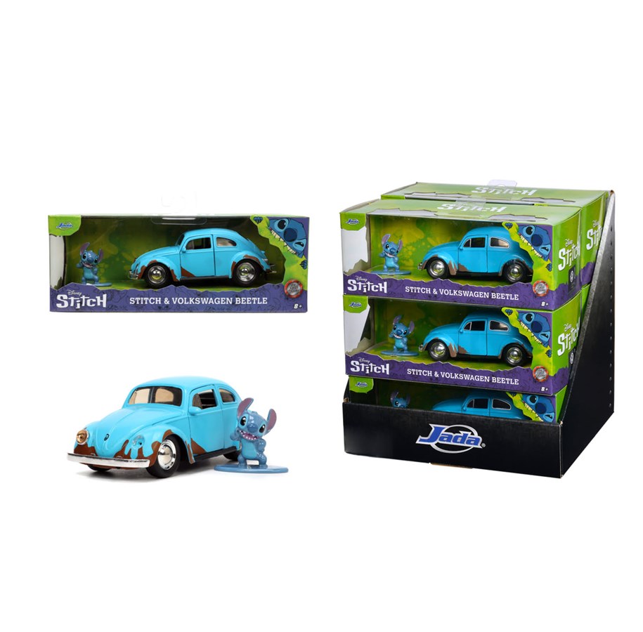 Spielzeugauto - Jada Toys Lilo and Stitch 1959 VW Beetle 1:32 - 253073001