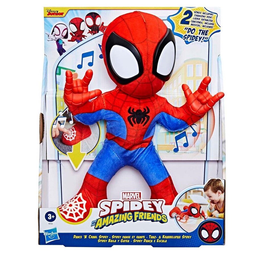 Figuren - Spidey and His Amazing Friends Dance & Crawl 30 cm Spidey - F67225L2