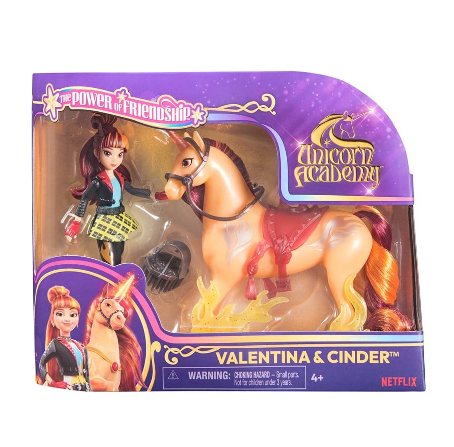 Dolls & Accessories - Unicorn Academy Doll & Unicorn V2-Valentina&Cinder - 6072677