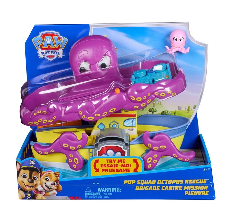 Figuren - Paw Patrol Pup Squad Octopus Rescue Playset - 6074392