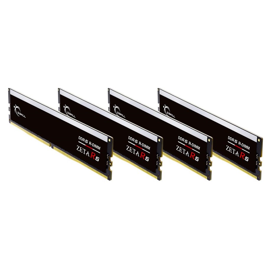Arbeitsspeicher (RAM) - G.Skill Zeta R5 DDR5-6400 - 128GB - CL32 - Quad Channel (4 pcs) - Intel XMP - Schwarz - F5-6400R3239G32GQ4-G5