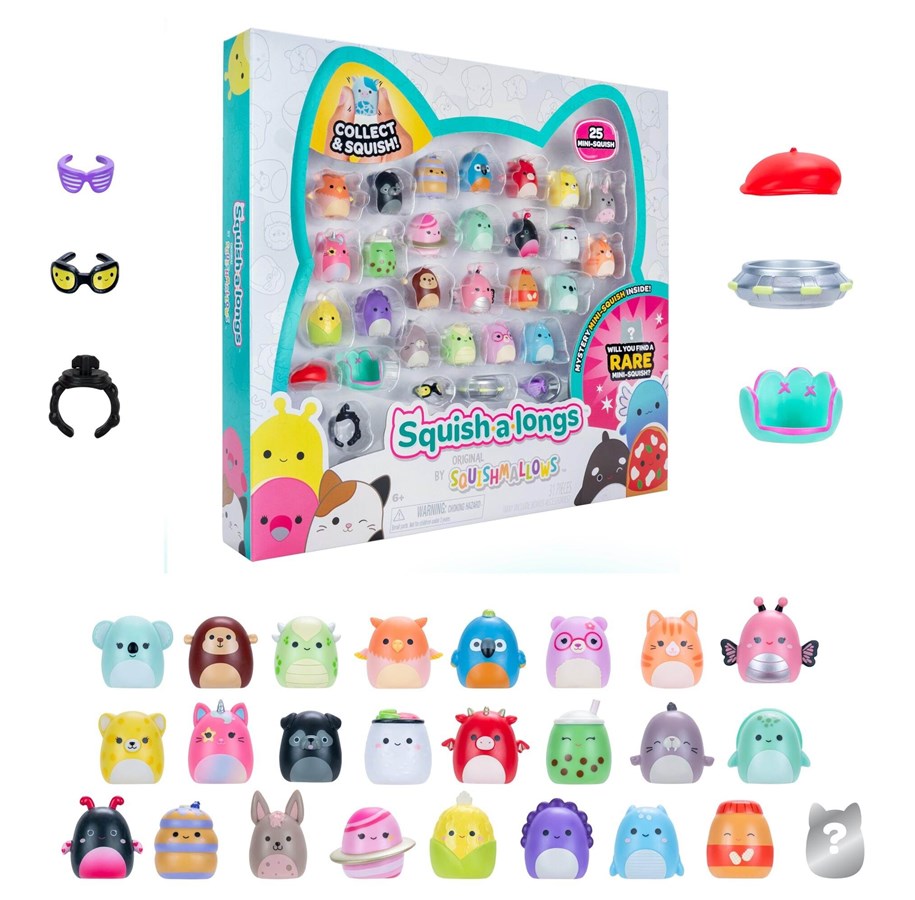 Figuren - Squishalongs 2.5 cm 25 Pack Style 1 S3 - 2520235