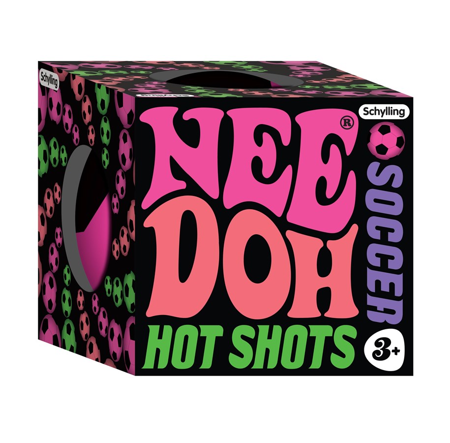Kleine Mitbringsel für Kinder - NeeDoh Hot Shots Football  assorted - 200205