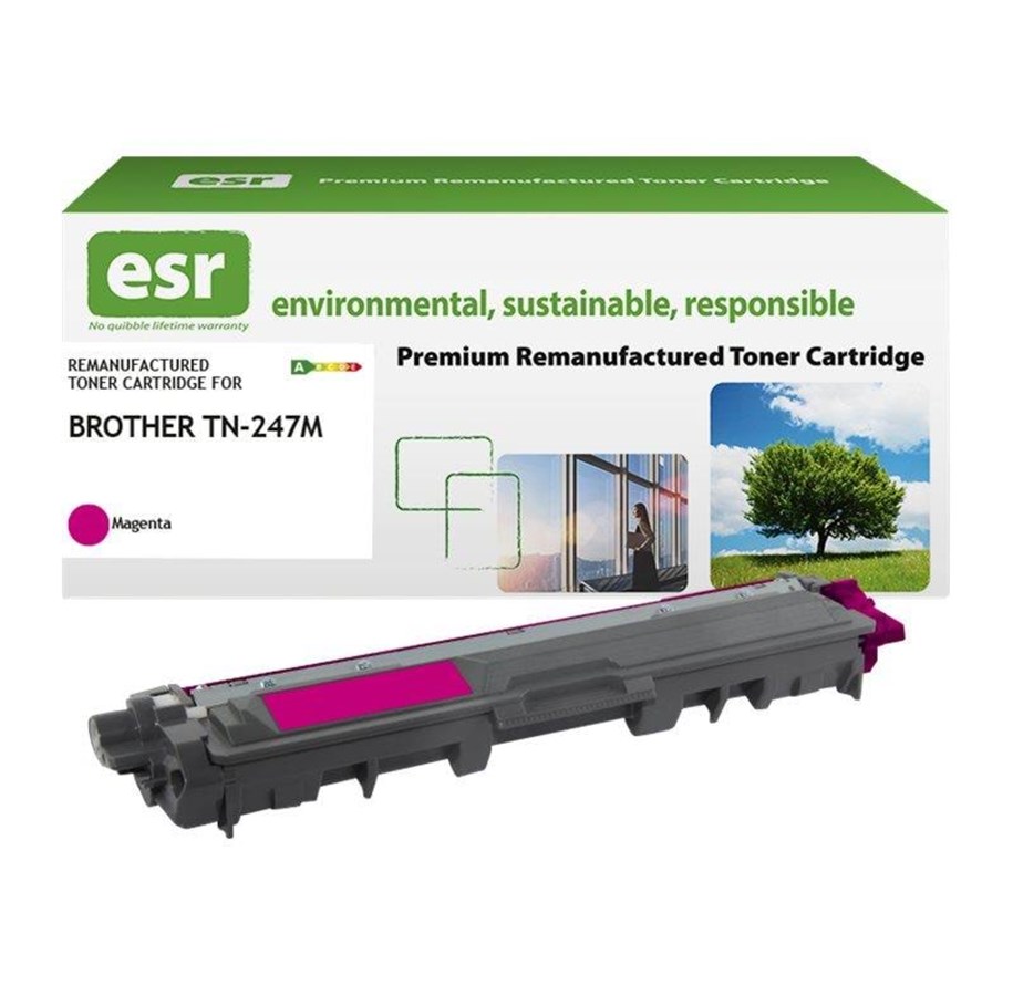 Druckerzubehör - Tinte & Toner - ESR - magenta - compatible - remanufactured - toner cartridge (alternative for: Brother TN247M) - K18603X1