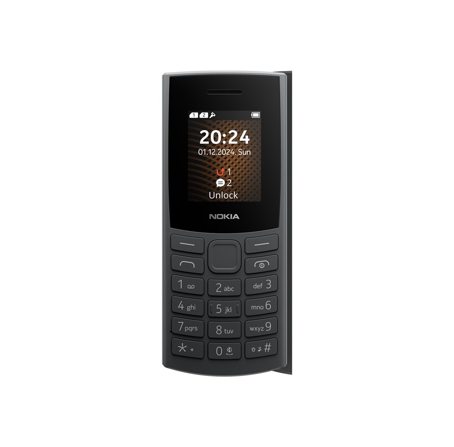 Handys & Smartphones - Nokia 105 4G 2nd Edition - Charcoal - 1GF032CPA1L05