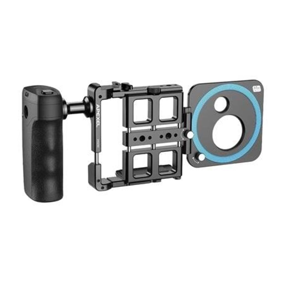 Handys - Anderes Zubehör - APEXEL APL-VG05CH Wireless Vlogging Kit - APL-VG05CH
