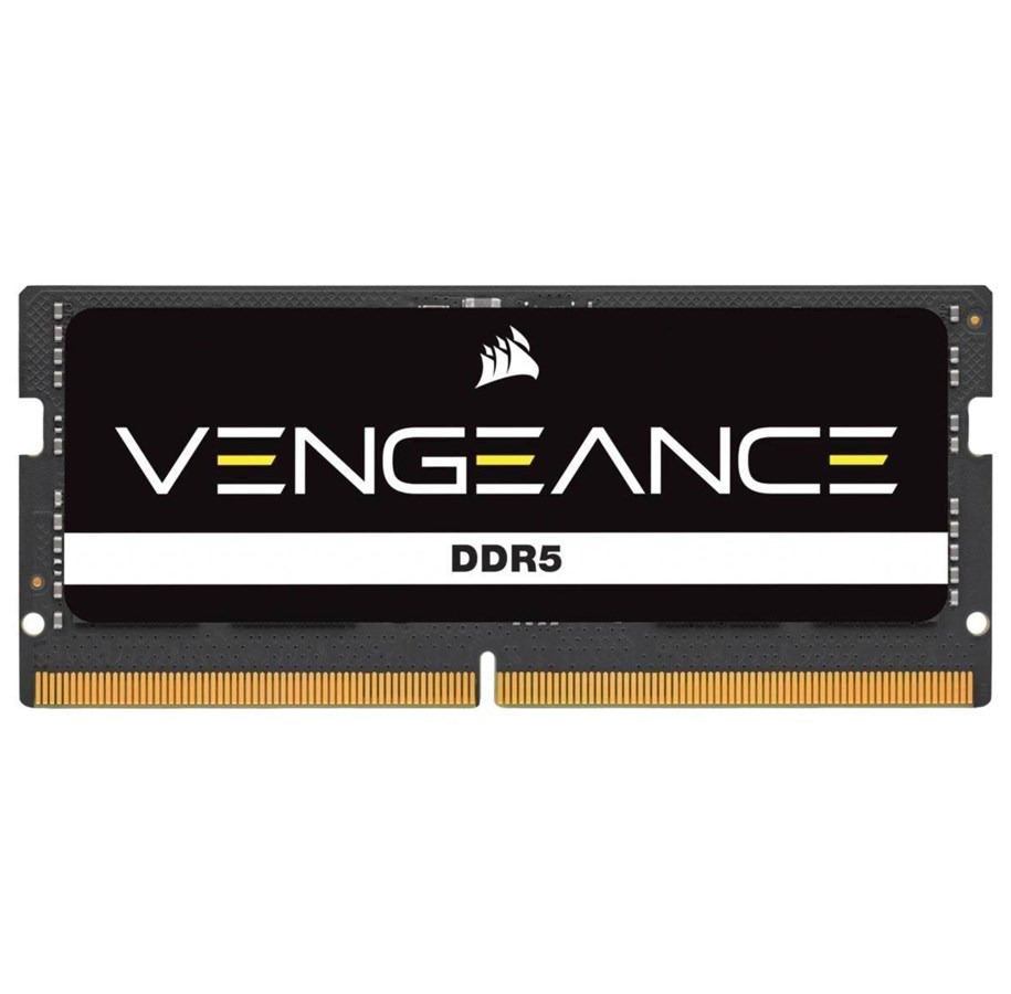 Arbeitsspeicher (RAM) - Corsair Vengeance SODIMM DDR5-5600 - 24GB - CL48 - Single Channel (1 pcs) - Schwarz - CMSX24GX5M1A5600C48
