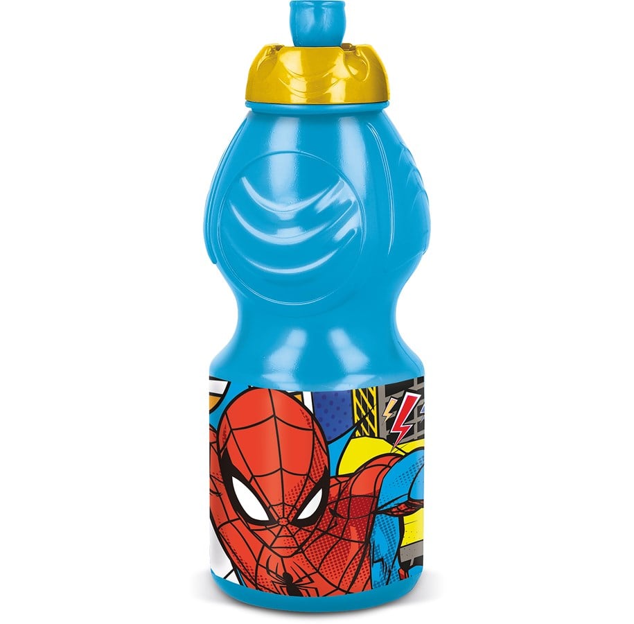 Schul-Zubehör - Euromic SPIDERMAN sports water bottle 400ml - 088808719-74732