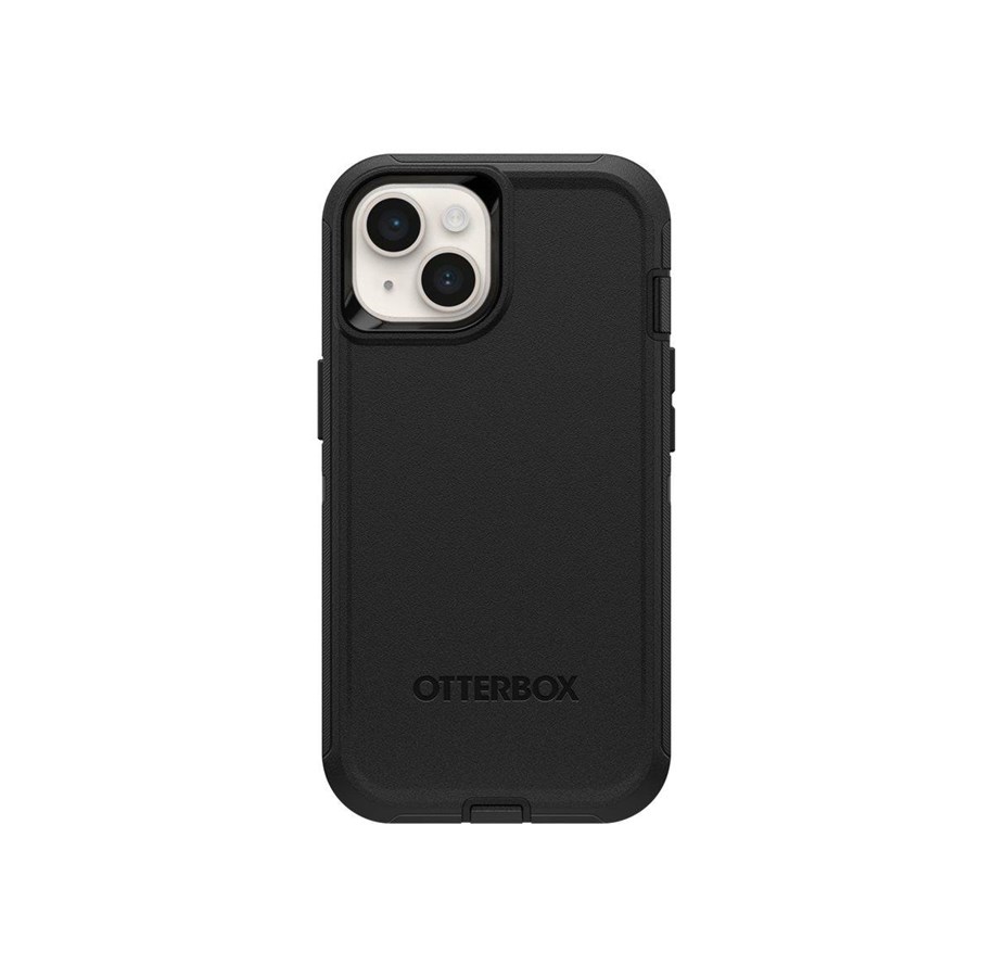 Handys - Cover & Cases - OtterBox Defender Apple iPhone 15 Pro - black - ProPack - 77-92537