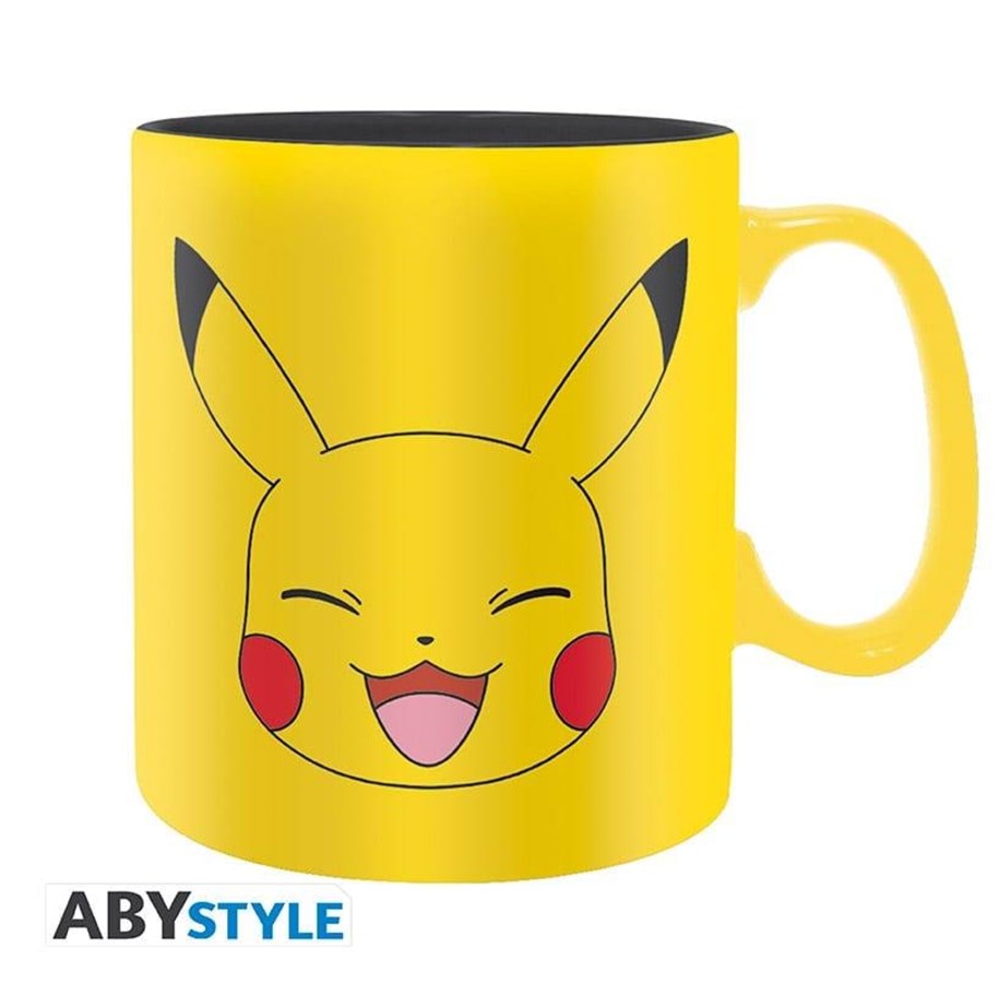 Merchandise - ABYstyle - POKEMON Mug Pikachu Face Big Size - Becher - ABYMUGA564