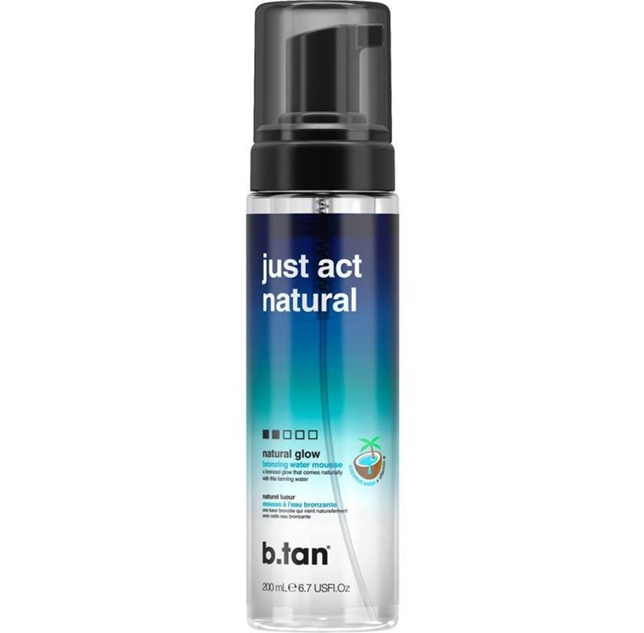 Körperpflege - B.tan Just Act Natural Self Tan Mousse 200 ml - 1251965