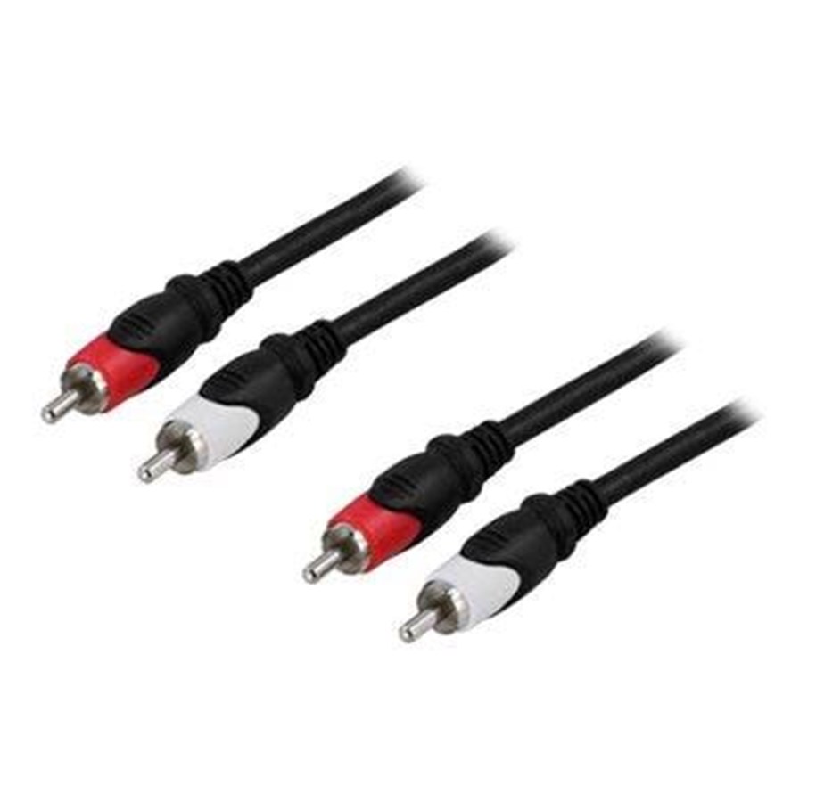 Audio Kabel - Deltaco Audio Cable - 1 m - MM-109