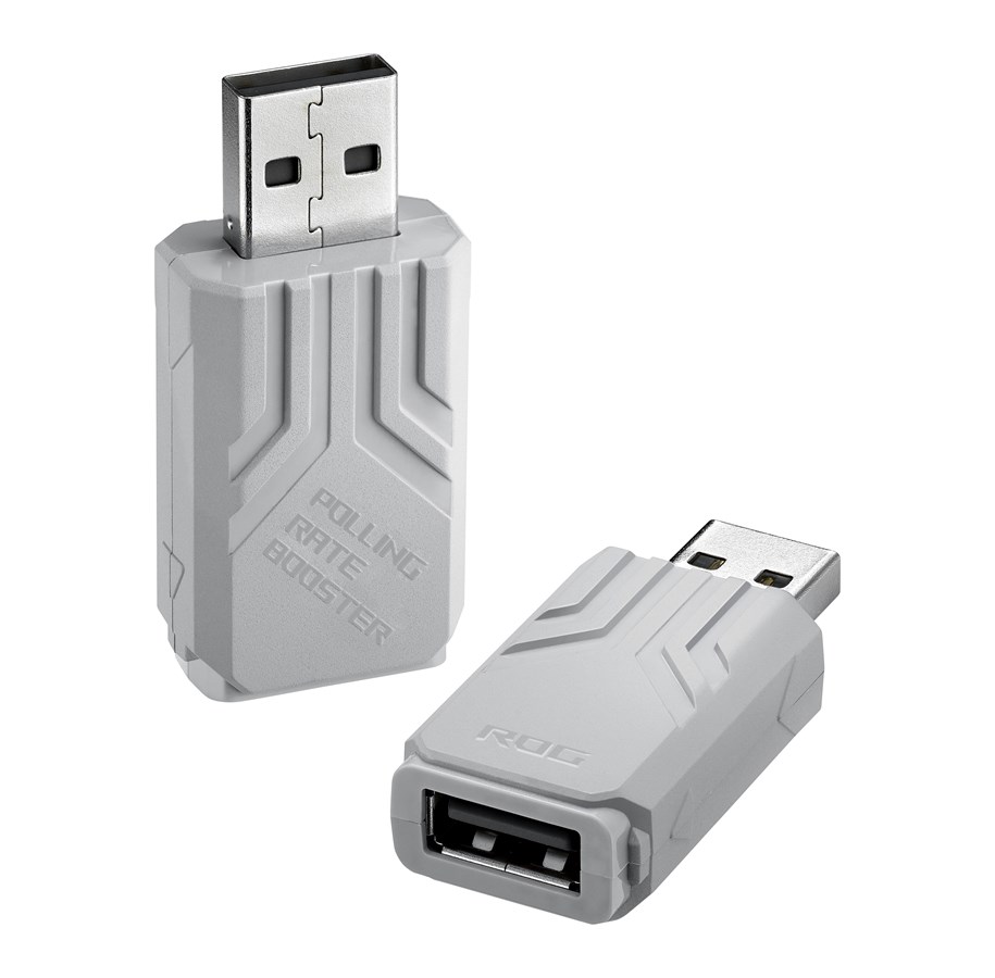 Mauspads & Zubehör - ASUS ROG Polling Rate Booster - Weiß - 90MP03T0-BRUA10