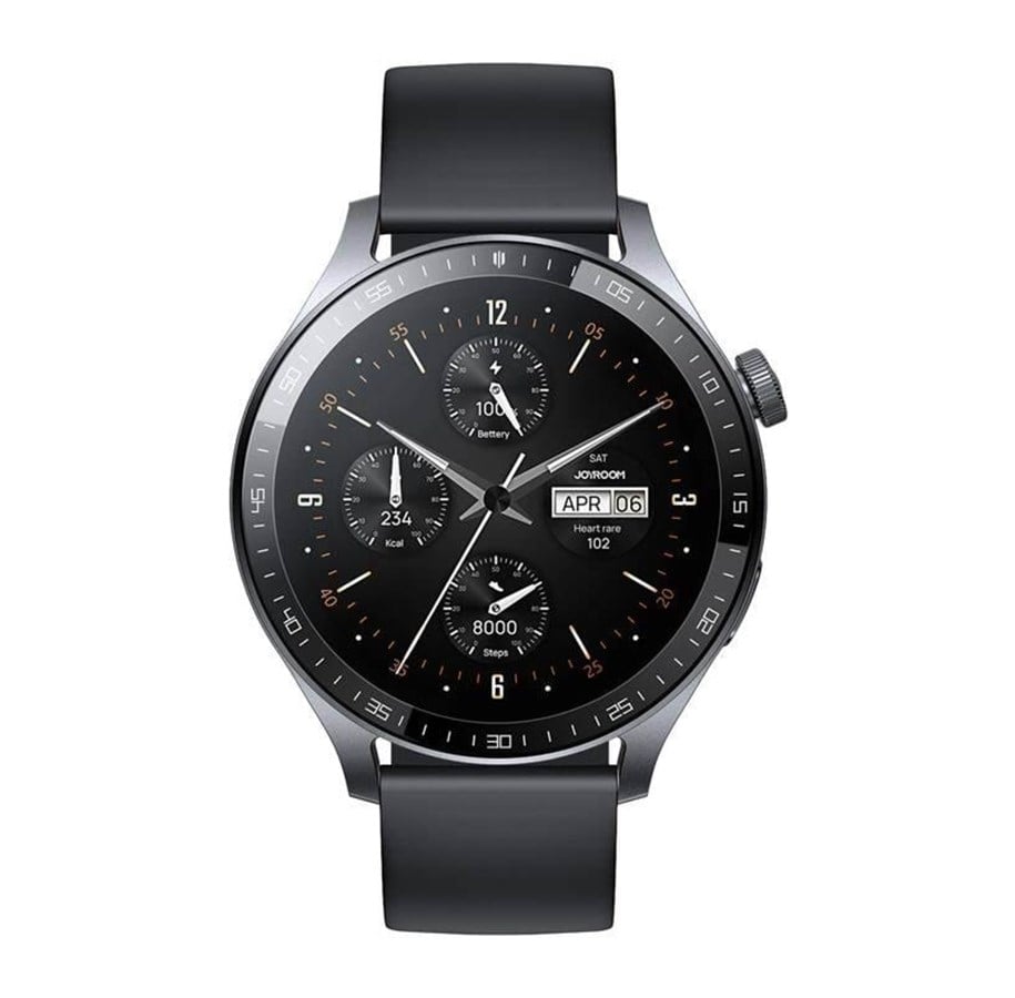 Smartwatches, Pulsuhren, Sportuhren & Schrittzähler - Joyroom Classic Series JR-FC2 Pro Smartwatch with Call Answering Function - Dark Gray - JR-FC2 Pro Grey