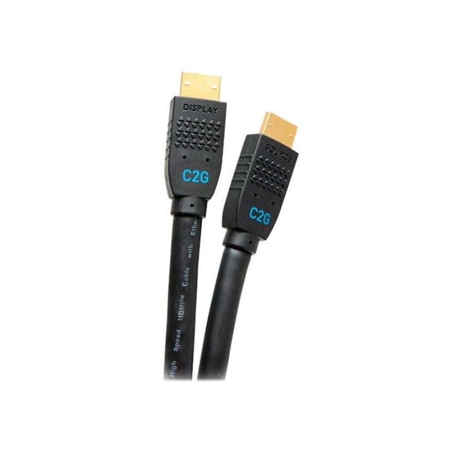 Display Kabel - C2G 15ft Ultra Flexible 4K Active HDMI Cable Gripping 4K 60Hz - In-Wall M/M - HDMI cable with Ethernet - 4.5 m - C2G10380