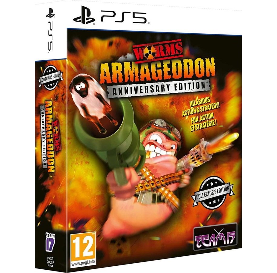 Spiele - Worms Armageddon Anniversary (Collector's Edition) - Sony PlayStation 5 - Turn-based - PEGI 12 - 4041417871124
