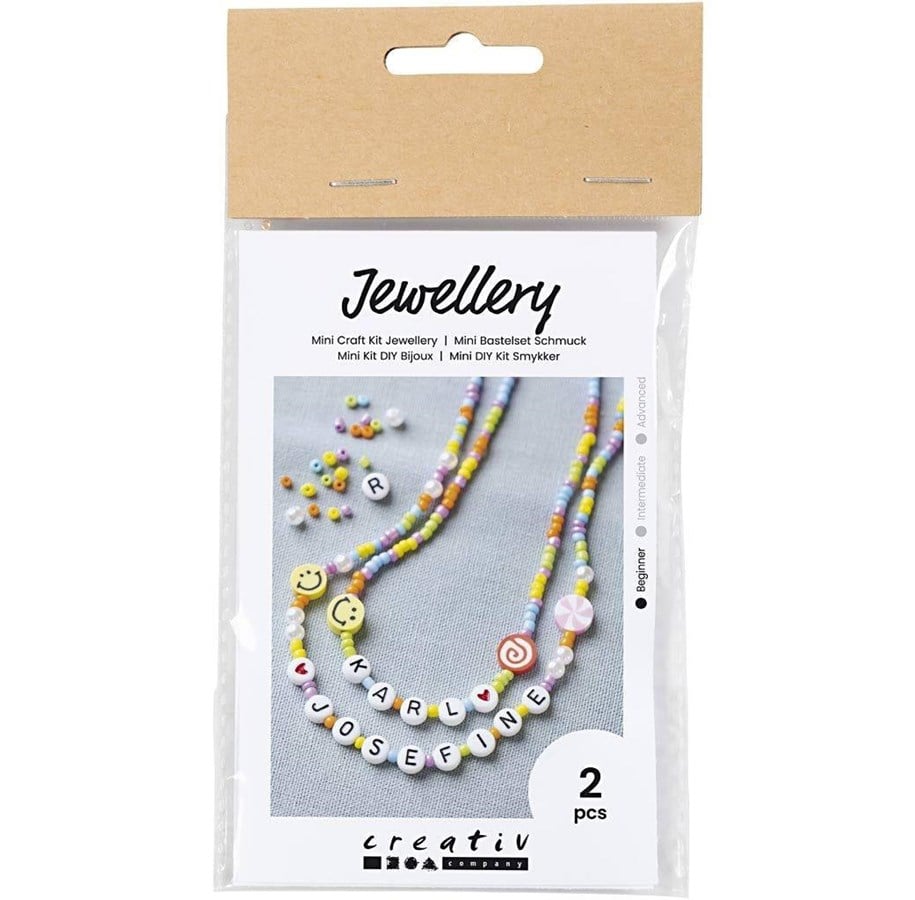 Kunst & Handwerk Ausstattung - Creativ Company - Mini Hobbyset Jewelry Necklaces - 977610