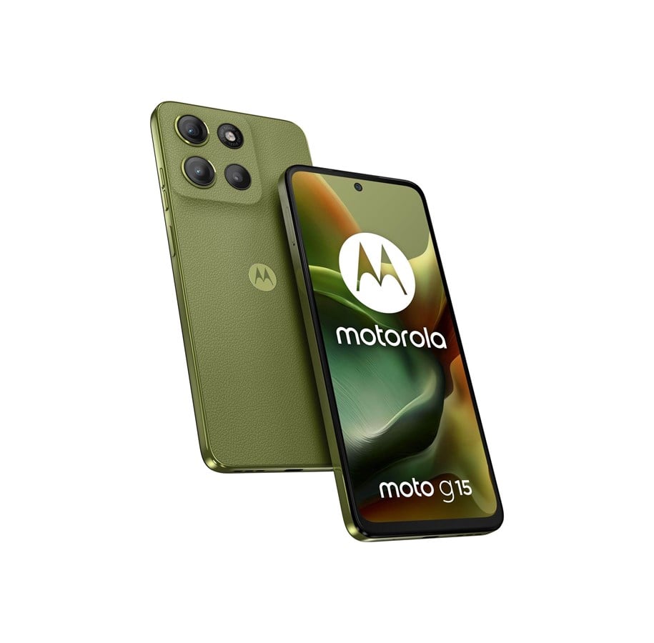 Handys & Smartphones - Motorola Moto G15 128GB/4GB - Iguana Green - PB6E0005SE