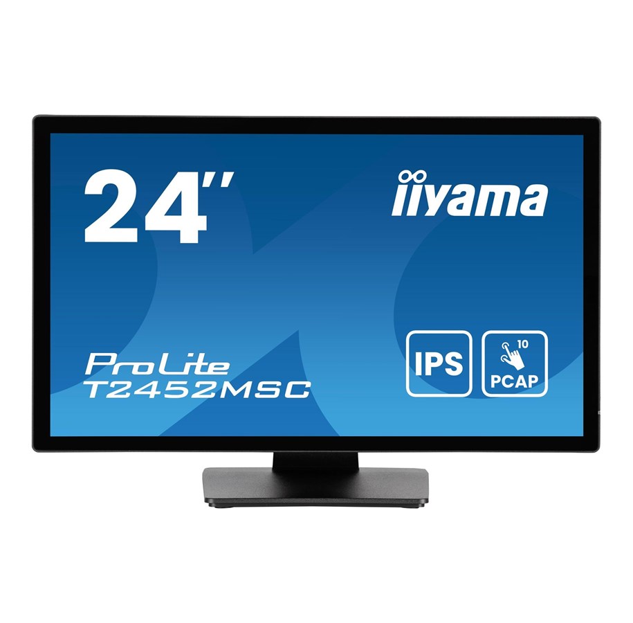 Monitor - 24" iiyama ProLite T2452MSC-B1AG - 1920x1080 - 60Hz - IPS - T2452MSC-B1AG