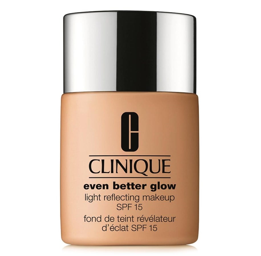 Make-Up - Clinique Even Better Glow, Light Reflecting, Liquid Foundation, WN 54, Honey Wheat, SPF 15, 30 ml - 020714884888