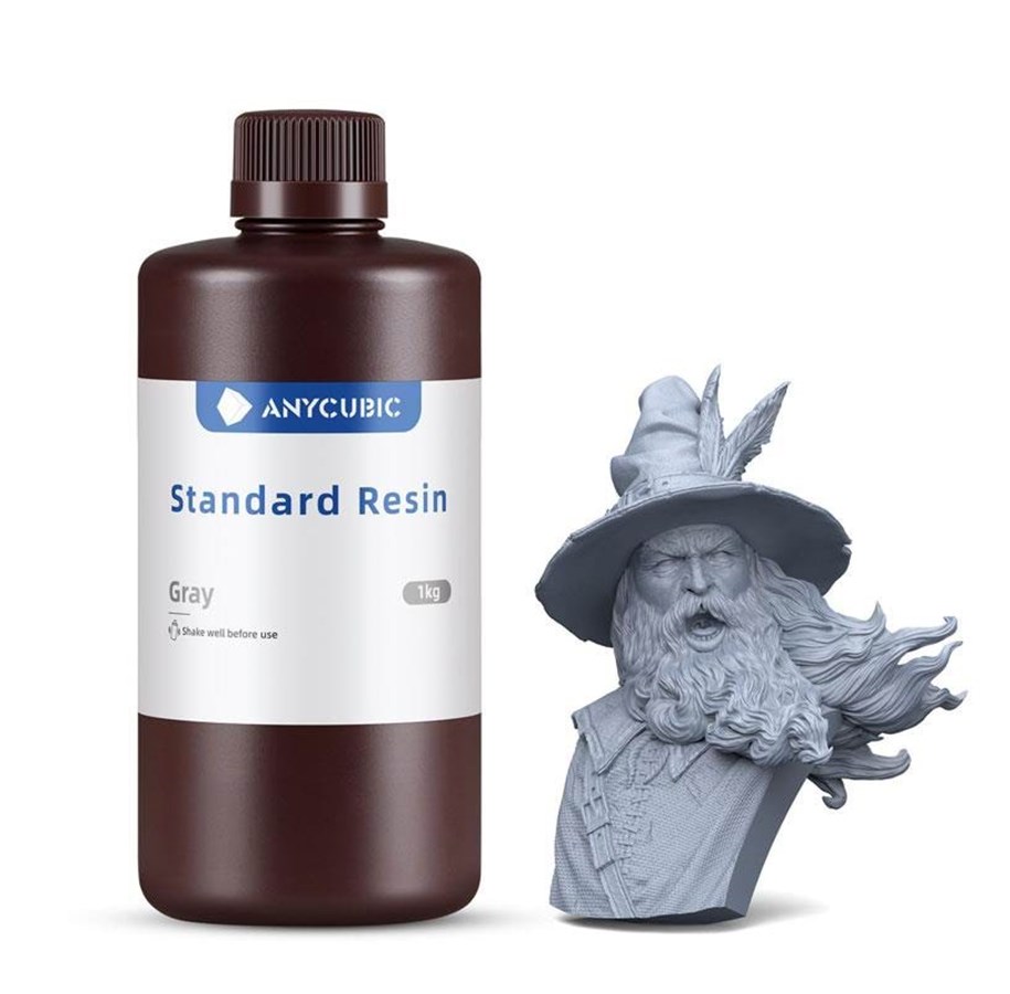 Filament - 3D Drucker - ANYCUBIC Standard resin 1 L Grey - SPTGY-155E