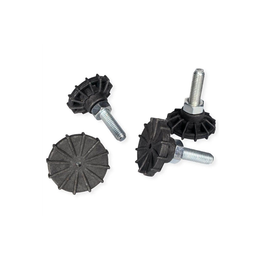Rack-Gehäuse - Roline 19-inch Levelling Feet (4-Pack) - 26.21.0078