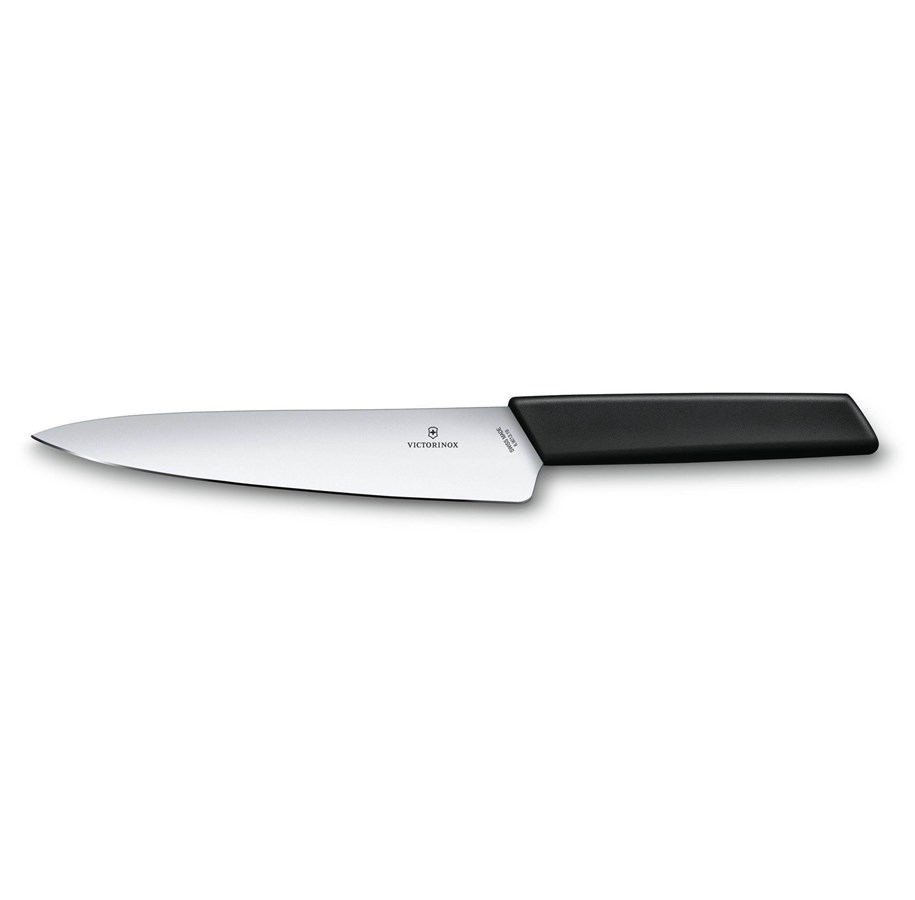 Küchengerät - Victorinox Swiss Modern Carving Knife - Black 19 cm - 6.9013.19B