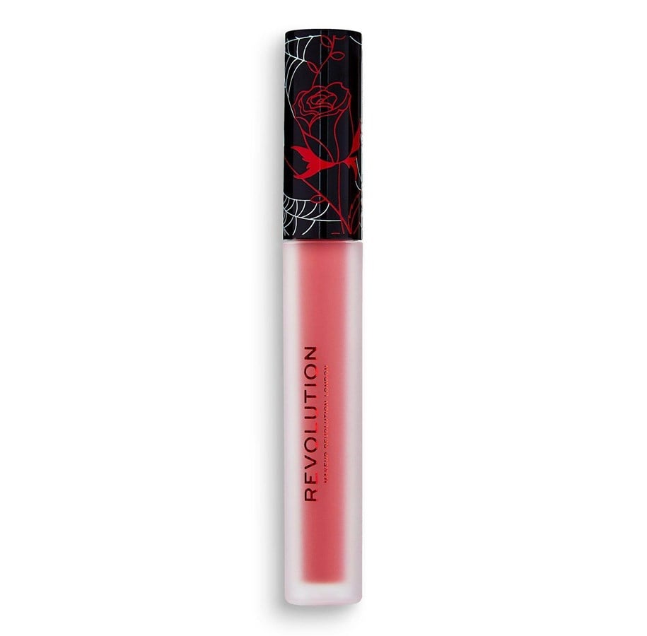 Make-Up - Makeup Revolution Matte, Vegan, Liquid Lipstick, Bewitched, 3 ml - 5057566158329